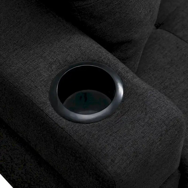 Modularna sofa za dnevnu sobu s ležaljkom u obliku slova L i držačem za čaše