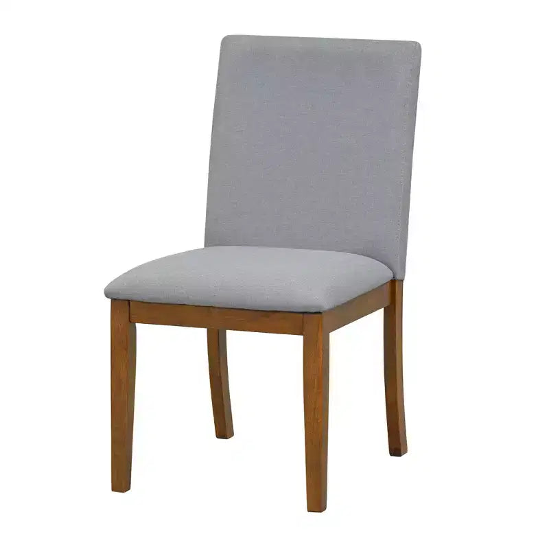 Set da pranzo allungabile rustico Whisen da 7 pezzi con 2 sedie con braccioli e 4 sedie senza braccioli