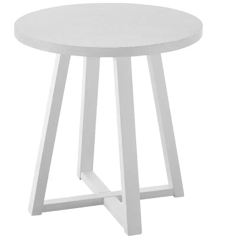 Modern Harmony Wood Round End Table