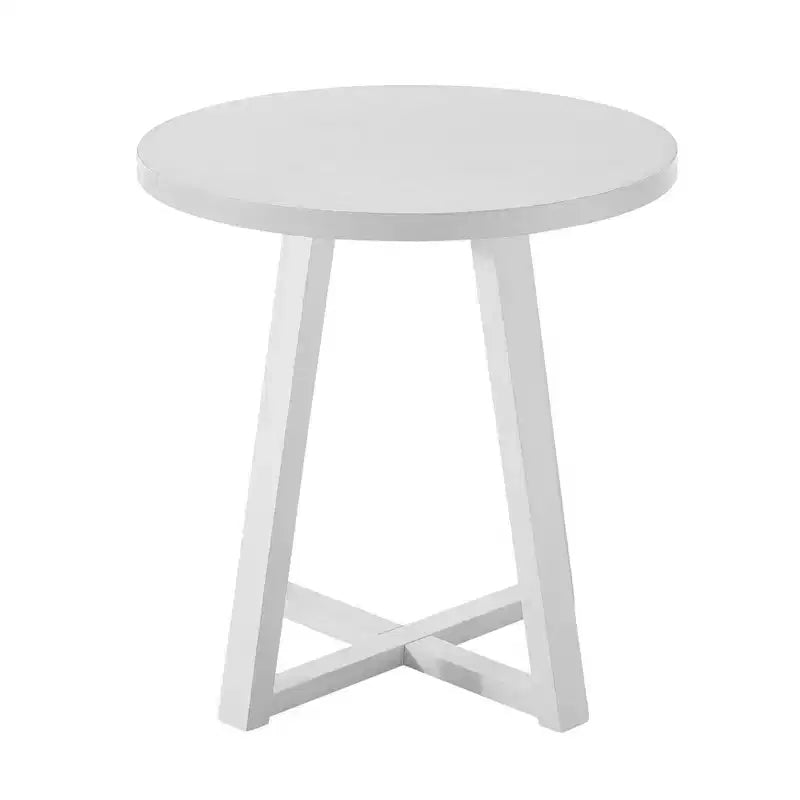 Modern Harmony Wood Round End Table