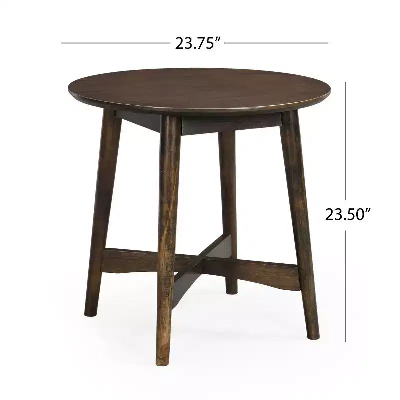 Christopher Knight Home Allen 3-teiliges Sitzmöbelset aus Holz und Rohrgeflecht im Mid-Century-Modern-Stil