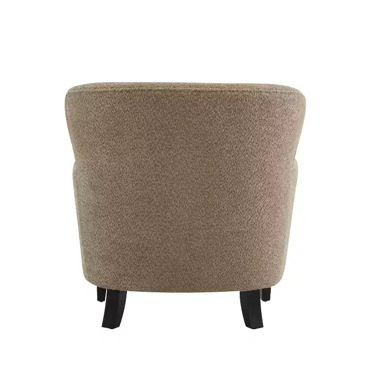 Christopher Knight Home Gerald eigentijdse set met bouclé gestoffeerde clubfauteuil en voetenbank
