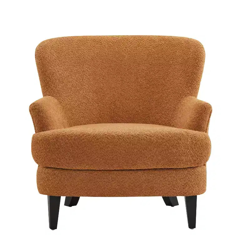 Christopher Knight Home Gerald eigentijdse set met bouclé gestoffeerde clubfauteuil en voetenbank