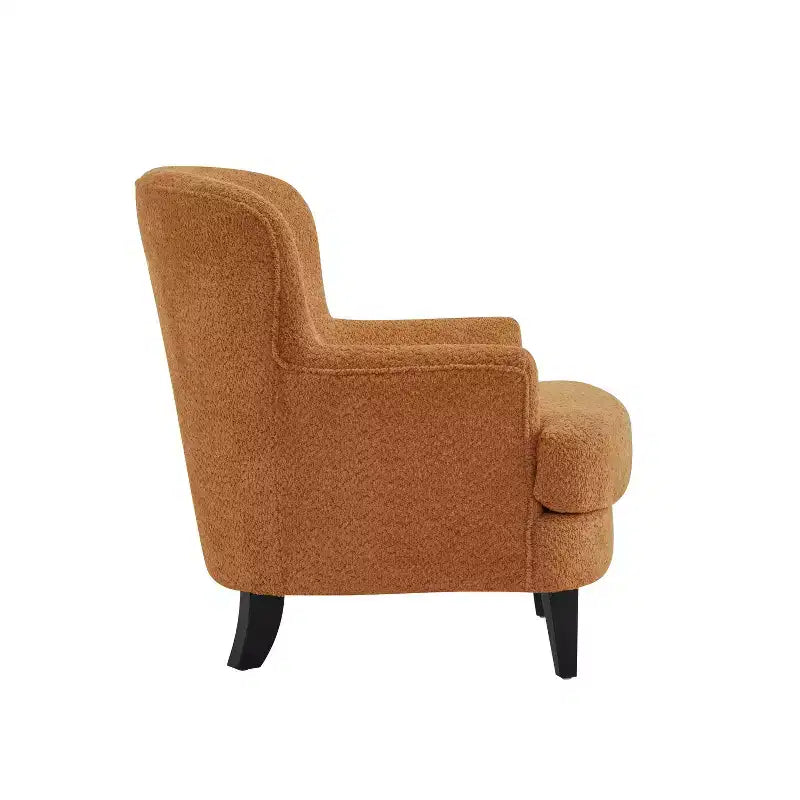 Christopher Knight Home Gerald eigentijdse set met bouclé gestoffeerde clubfauteuil en voetenbank