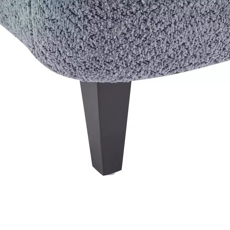 Christopher Knight Home Gerald eigentijdse set met bouclé gestoffeerde clubfauteuil en voetenbank