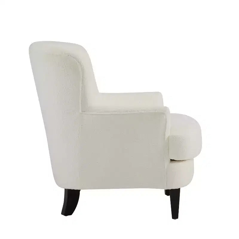 Christopher Knight Home Gerald eigentijdse set met bouclé gestoffeerde clubfauteuil en voetenbank