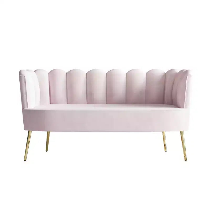 ChaletPosh baršunasta sofa s klupom i stolićem za kavu