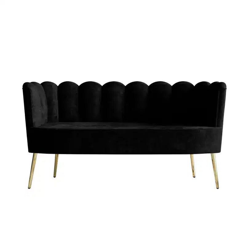 ChaletPosh baršunasta sofa s klupom i stolićem za kavu