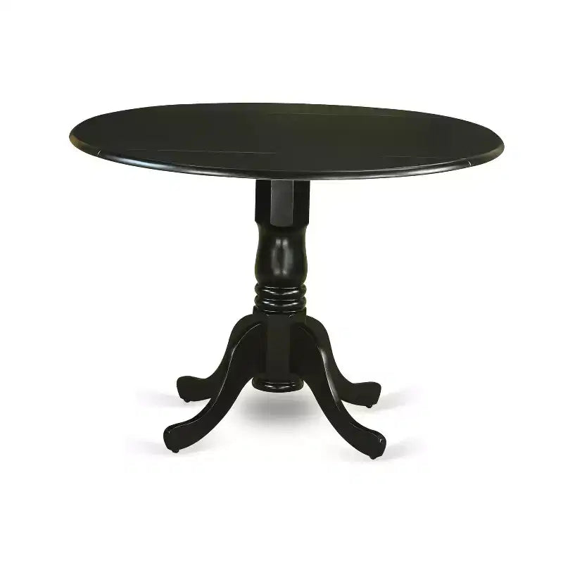 HomeStock Set Tavolo da Cucina Pieghevole Rotondo con 4 Sedie