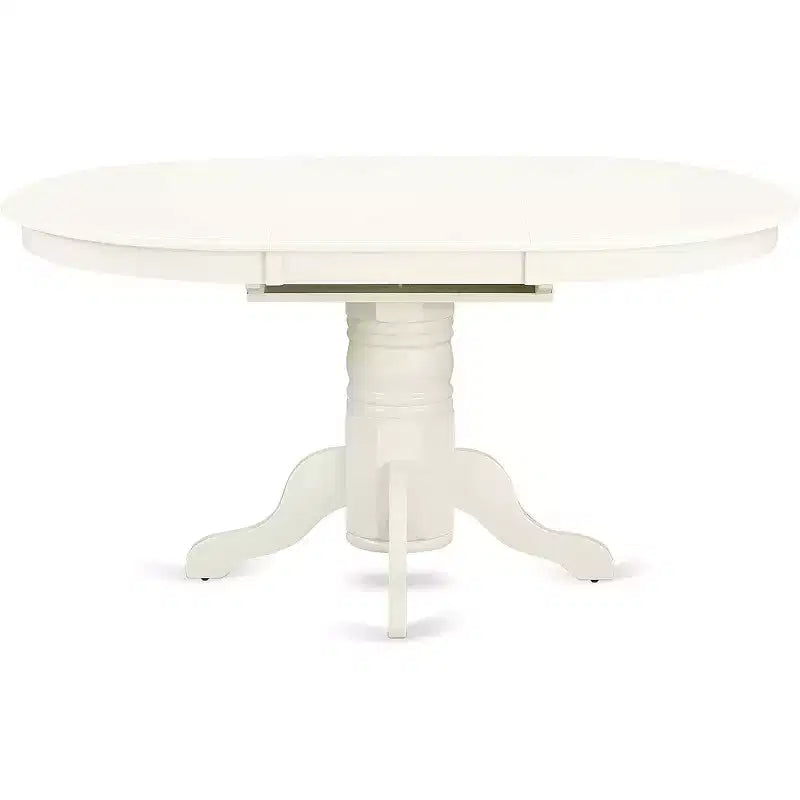 HomeStock Set da Pranzo 5 Pezzi in Lino Bianco Stile Moderno