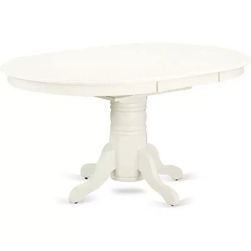 HomeStock Set da Pranzo 5 Pezzi in Lino Bianco Stile Moderno