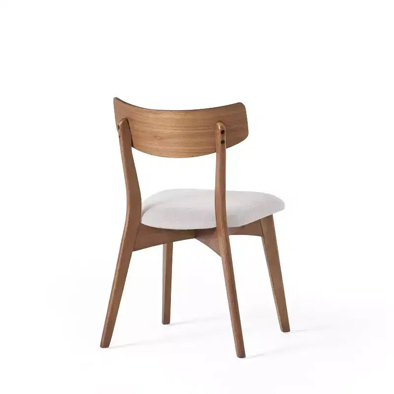 Set da pranzo Christopher Knight Home Shania 5 pezzi in stile moderno di metà secolo in legno di gomma imbottito