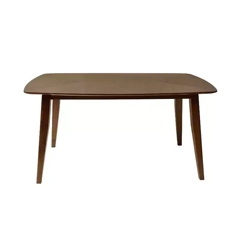 Set da pranzo Christopher Knight Home Shania 5 pezzi in stile moderno di metà secolo in legno di gomma imbottito