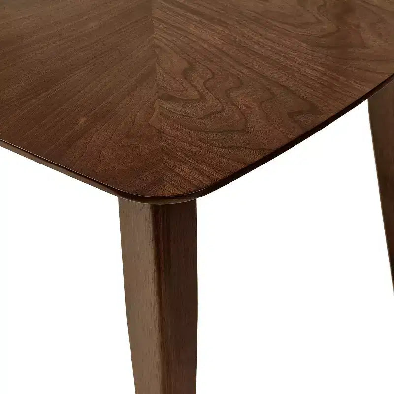 Set da pranzo Christopher Knight Home Shania 5 pezzi in stile moderno di metà secolo in legno di gomma imbottito