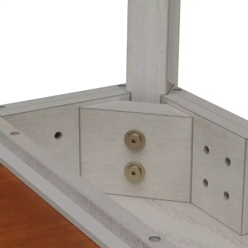 Set da pranzo VECELO stile rustico da 5 pezzi per 4 persone, tavolo quadrato in legno di gomma e 4 sedie da pranzo imbottite, grigio