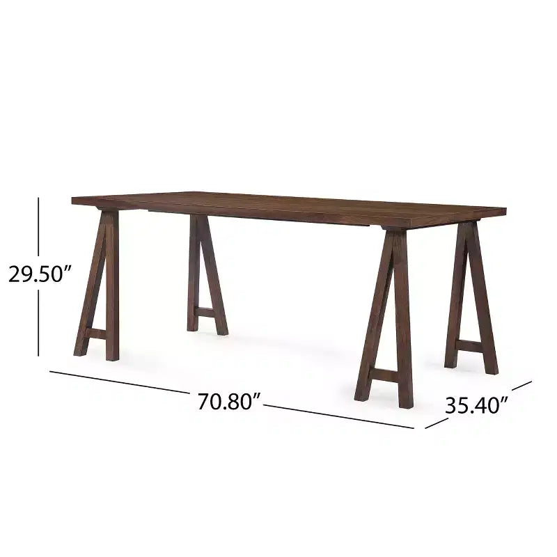Christopher Knight Home Kwame Set da Pranzo 7 Pezzi in Legno Rivestito in Tessuto Stile Moderno Metà Secolo