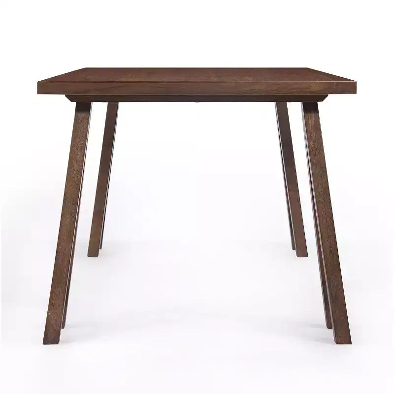 Christopher Knight Home Kwame Set da Pranzo 7 Pezzi in Legno Rivestito in Tessuto Stile Moderno Metà Secolo