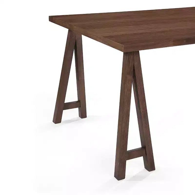 Christopher Knight Home Kwame Set da Pranzo 7 Pezzi in Legno Rivestito in Tessuto Stile Moderno Metà Secolo