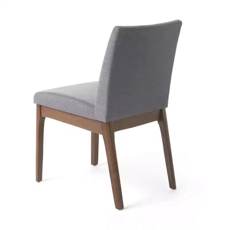 Christopher Knight Home Kwame Set da Pranzo 7 Pezzi in Legno Rivestito in Tessuto Stile Moderno Metà Secolo