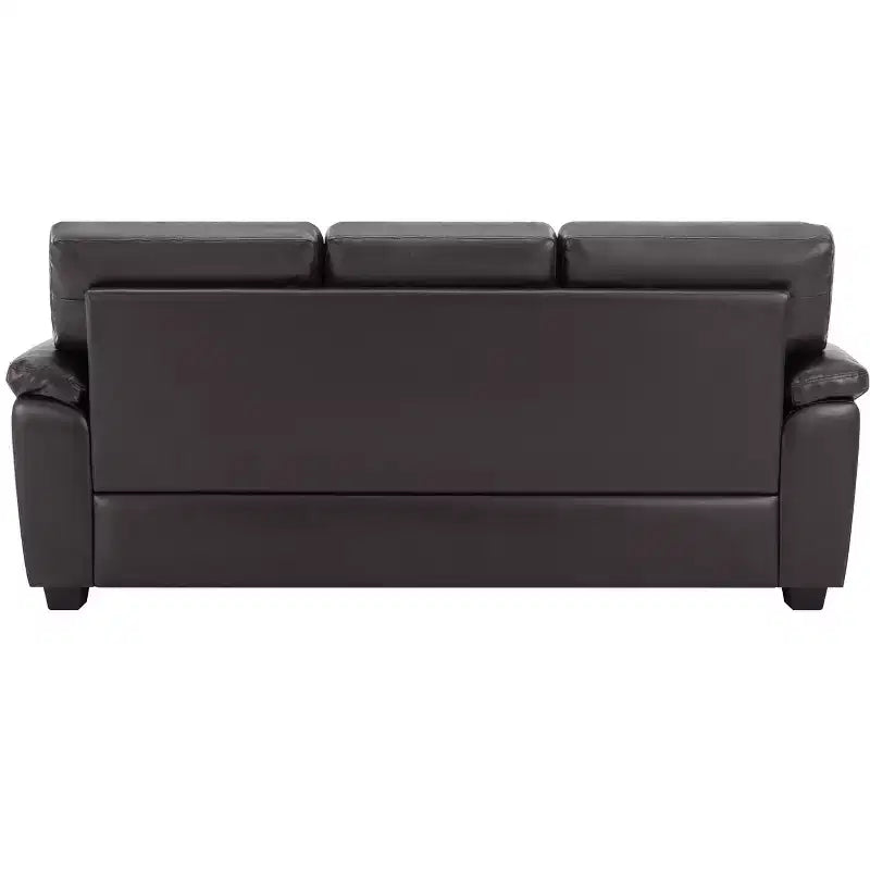 Kunstledersofa und -sessel, ultimativ bequemes Sofa fürs Wohnzimmer - Morden Fort