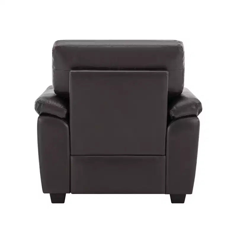Kunstledersofa und -sessel, ultimativ bequemes Sofa fürs Wohnzimmer - Morden Fort