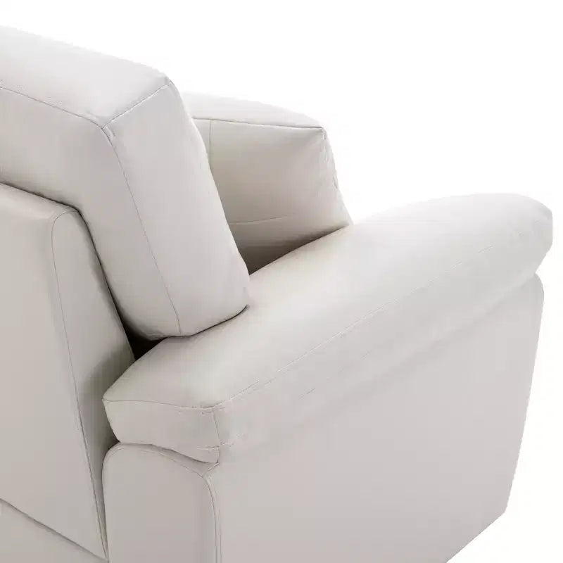 Kunstledersofa und -sessel, ultimativ bequemes Sofa fürs Wohnzimmer - Morden Fort