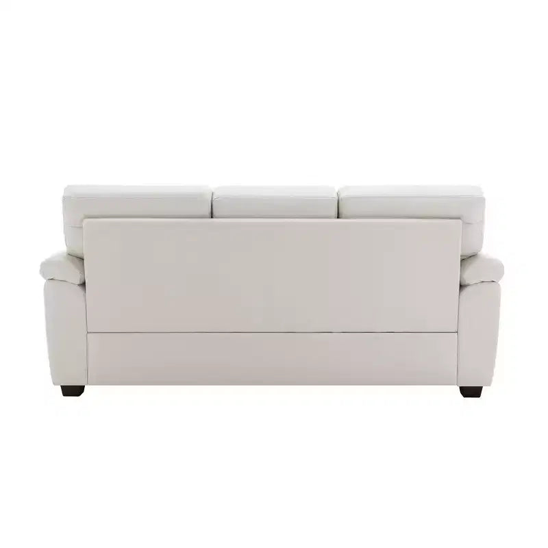 Kunstledersofa und -sessel, ultimativ bequemes Sofa fürs Wohnzimmer - Morden Fort