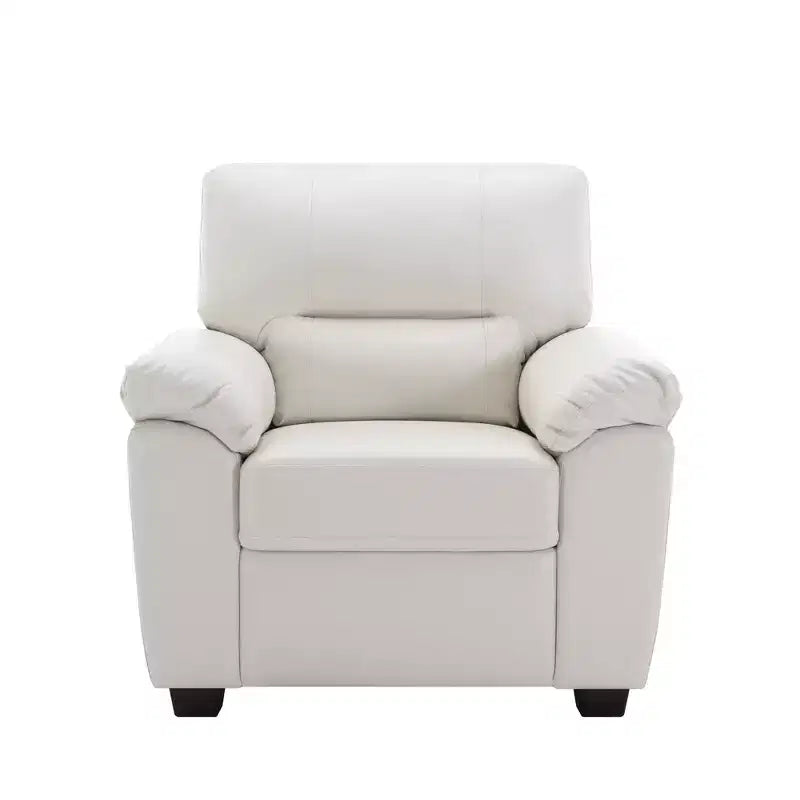 Kunstledersofa und -sessel, ultimativ bequemes Sofa fürs Wohnzimmer - Morden Fort