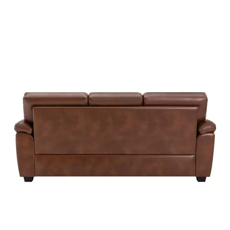 Kunstledersofa und -sessel, ultimativ bequemes Sofa fürs Wohnzimmer - Morden Fort
