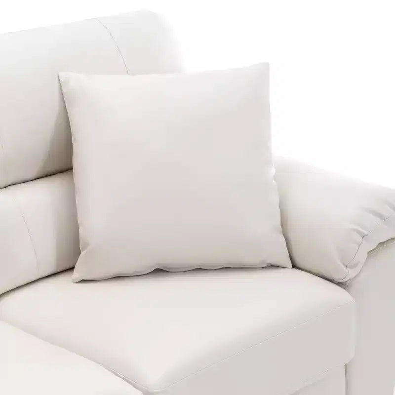 Faux Leather Loveseat and Chair,Ultimate Comfort Couch for Living Room,Lounge Room-Morden Fort