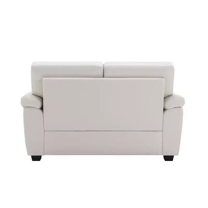 Faux Leather Loveseat and Chair,Ultimate Comfort Couch for Living Room,Lounge Room-Morden Fort