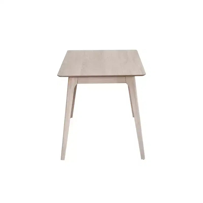 New Classic Furniture, Set da pranzo Oscar 5 pezzi in legno, altezza bancone, in frassino bianco