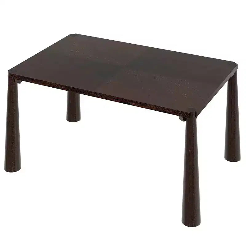 Set da pranzo retrò Whisen da 7 pezzi con sedie imbottite