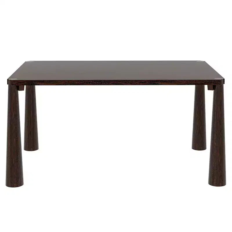 Set da pranzo retrò Whisen da 7 pezzi con sedie imbottite