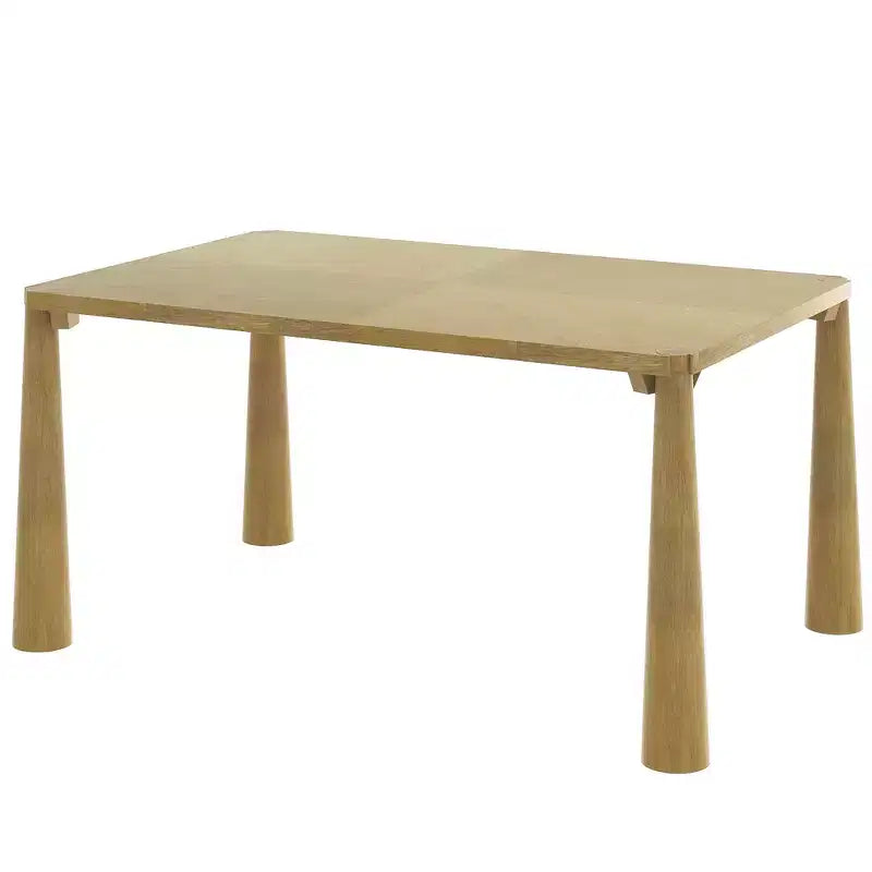 Set da pranzo retrò Whisen da 7 pezzi con sedie imbottite