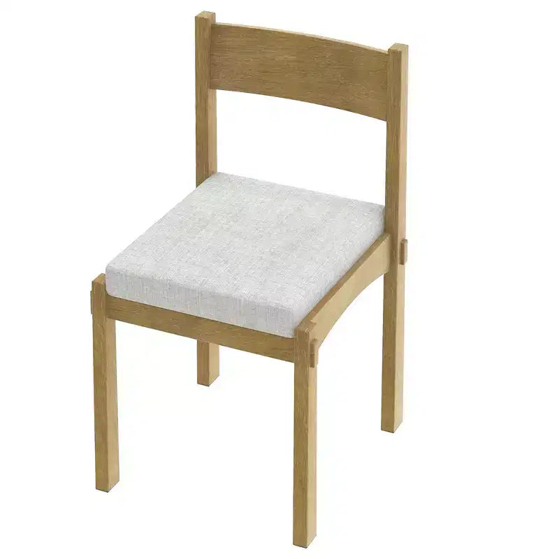 Set da pranzo retrò Whisen da 7 pezzi con sedie imbottite