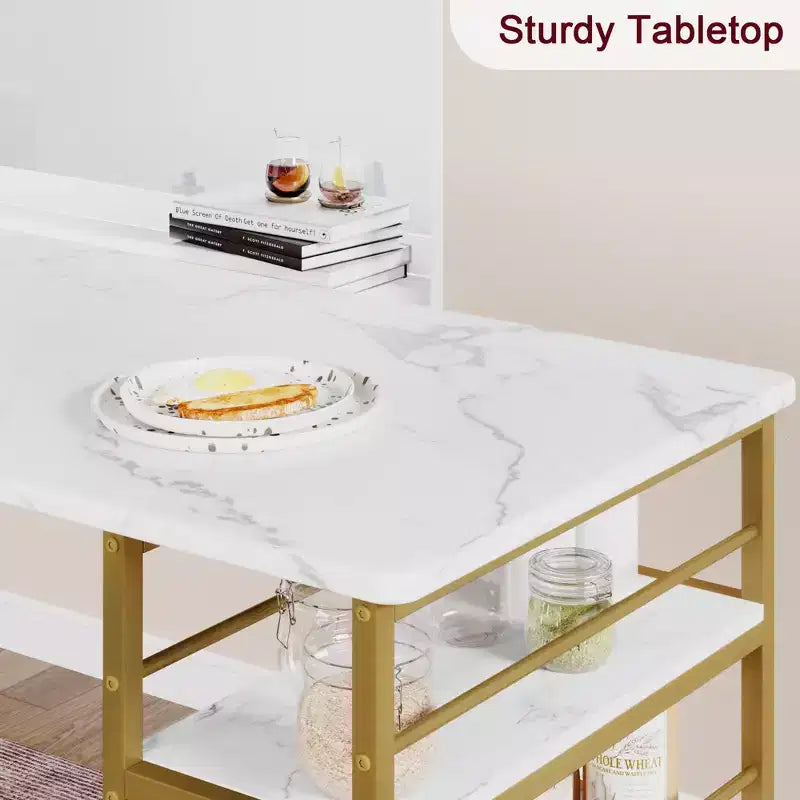 1 tavolo da pranzo e 2 sedie alte, set da pranzo bar, facile da montare, set da tavolo moderno e compatto per cucina, sala da pranzo, piccoli spazi, mobili per la casa