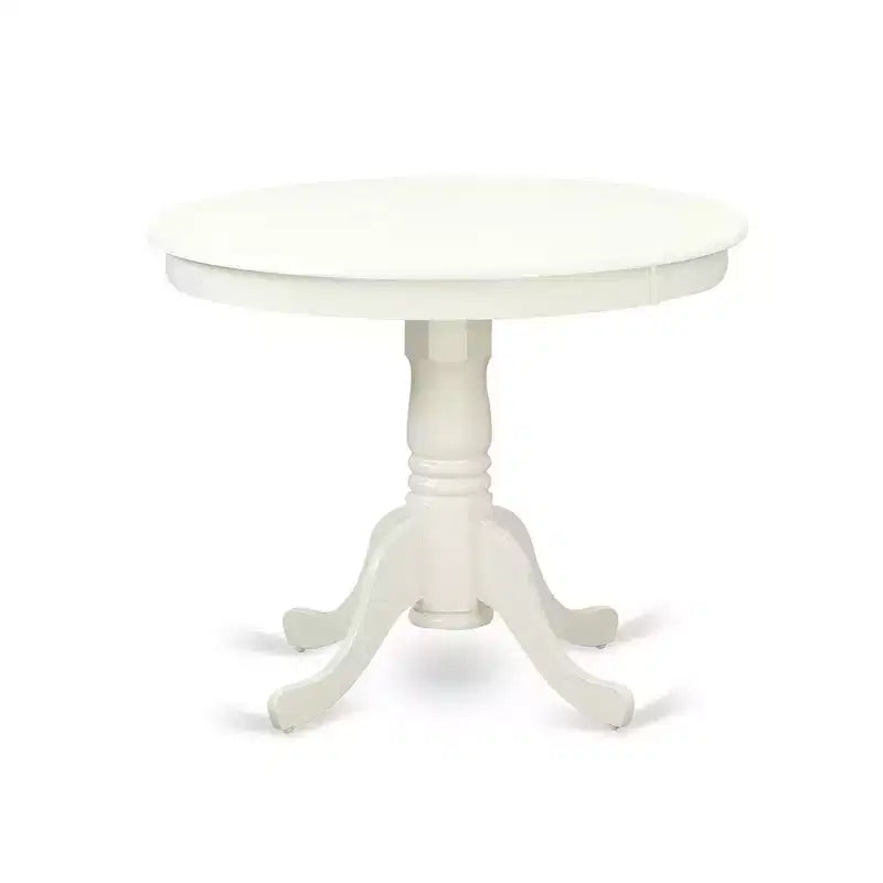 HomeStock Belmont Set Tavolo da Cucina - Tavolo Più 2 Sedie da Pranzo, Bianco Lino