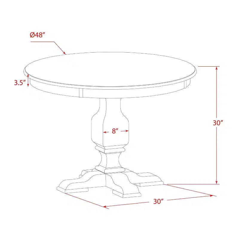 HomeStock Belmont Set Tavolo da Pranzo 7 Pezzi, Tavolo da Pranzo in Legno, 6 Sedie da Cucina in Tessuto Lino Light Sable, Schienale Alto - Finitura Jacobean Invecchiato