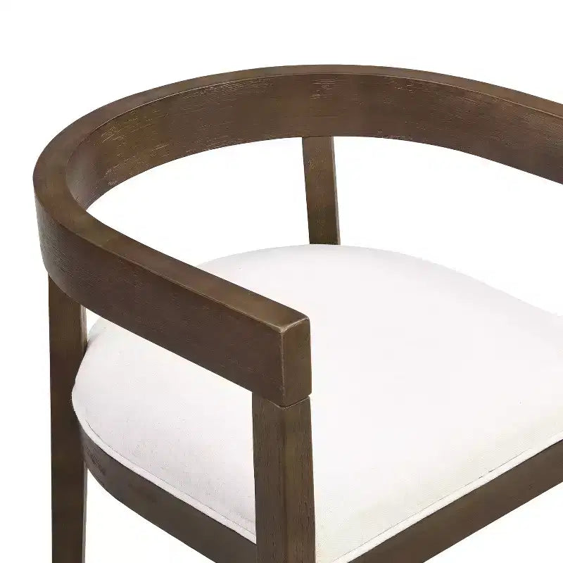 Christopher Knight Home Adriana set da pranzo contemporaneo di 7 pezzi in legno di gomma imbottito con tavolo rettangolare di grandi dimensioni