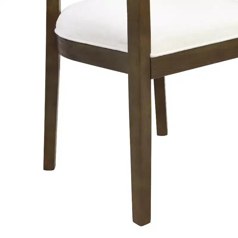 Christopher Knight Home Adriana set da pranzo contemporaneo di 7 pezzi in legno di gomma imbottito con tavolo rettangolare di grandi dimensioni