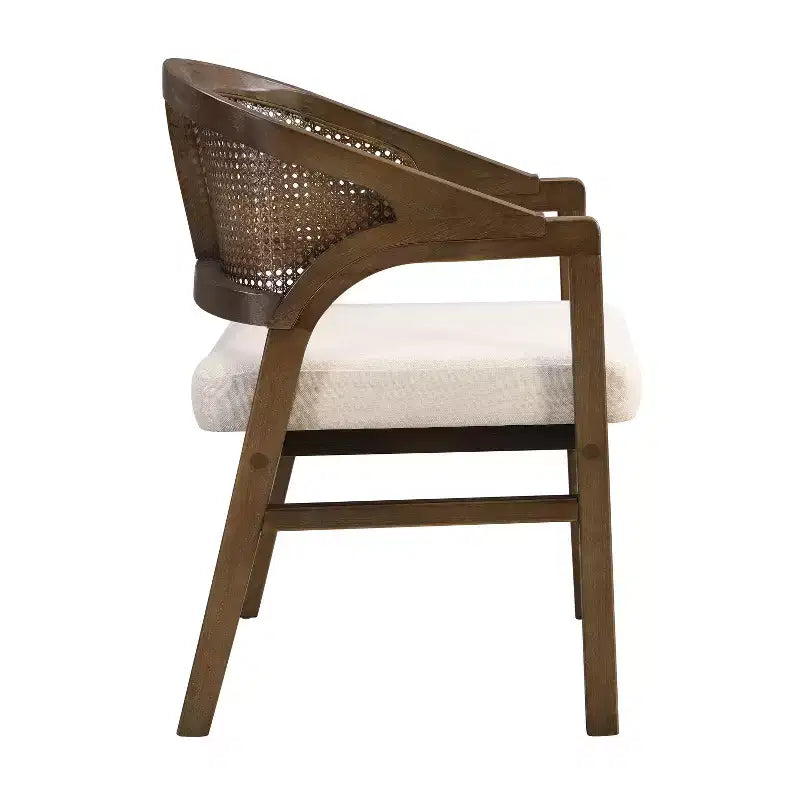 Christopher Knight Home Grace Set da pranzo contemporaneo 7 pezzi in legno di gomma e rattan con tavolo rettangolare di grandi dimensioni