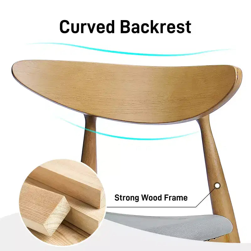 Set da pranzo a 5 pezzi imbottito in legno di gomma Christopher Knight Home Sabrina Mid-Century Modern