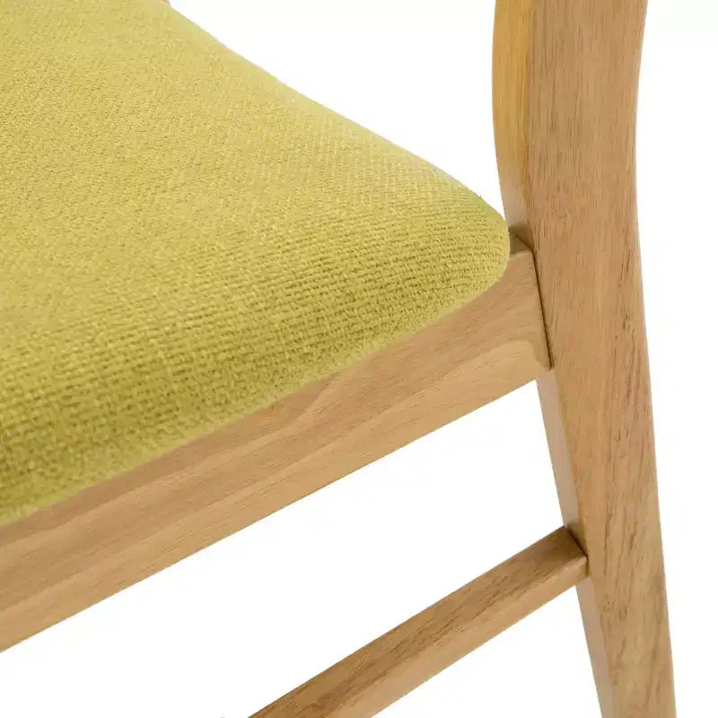 Christopher Knight Home Set da Pranzo Chennault 7 Pezzi in Legno e Tessuto