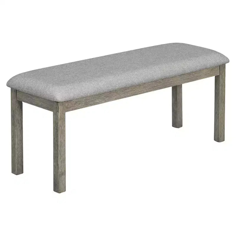 Set tavolo da pranzo per 6 con piano effetto legno, set tavolo da cucina con sedie e panca