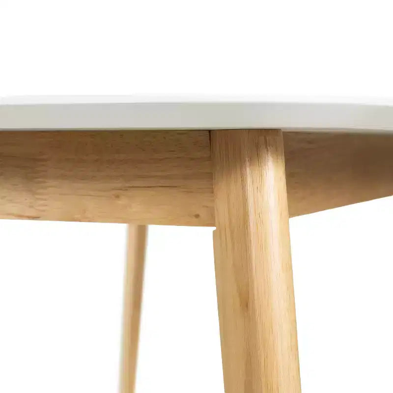 Christopher Knight Home Bryner set da pranzo di 5 pezzi in legno rivestito in tessuto moderno di metà secolo