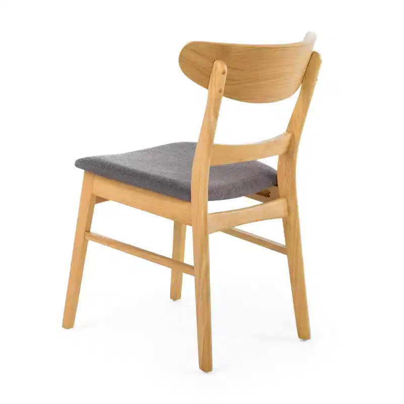 Christopher Knight Home Bryner set da pranzo di 5 pezzi in legno rivestito in tessuto moderno di metà secolo