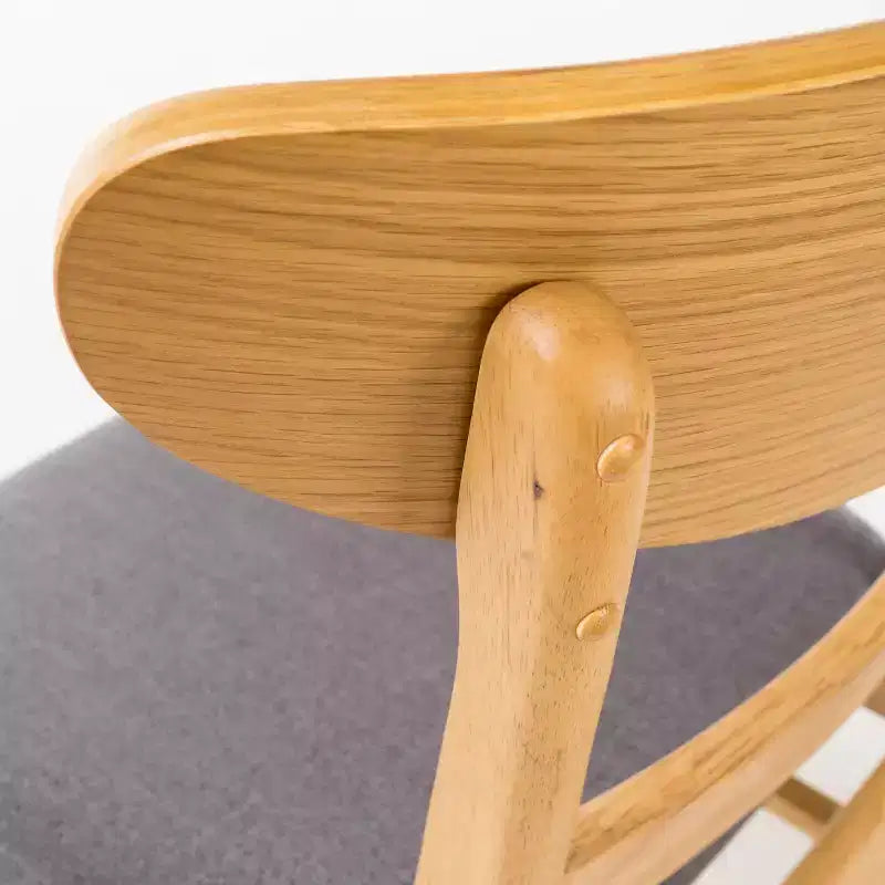 Christopher Knight Home Bryner set da pranzo di 5 pezzi in legno rivestito in tessuto moderno di metà secolo
