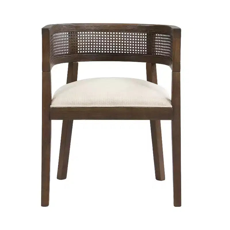 Christopher Knight Home Althara Set da Pranzo Contemporaneo da 7 Pezzi in Rattan e Legno di Gomma, Imbottito, con Tavolo Grande
