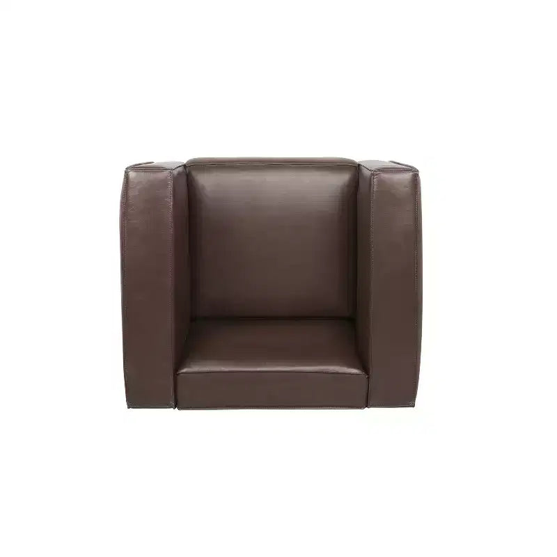 Christopher Knight Home Goyette Contemporary Faux Leather 3 Piece Living Room Sofa Set